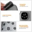 Foot Massager 2 in 1 Warming Wrap Relax & Renew Foot & Ankle Massager with 3 Modes & 4 Heat Levels,Portable for Home or Travel 2pack