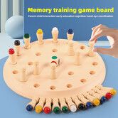 Memory Chess Matching Game Family Board Games for Kids and Friends,Montessori Preschool Learning Educational Intelligence Toy