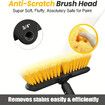 Car Wash Brush With Long Handle Car Wash Kit With Tire Brush Tower, Window Squeegee Chenille Microfiber Detailing Brushes Kit Supplies For Car(12 Pcs)