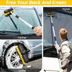 Car Wash Brush With Long Handle Car Wash Kit With Tire Brush Tower, Window Squeegee Chenille Microfiber Detailing Brushes Kit Supplies For Car(12 Pcs)