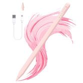 Stylus Pen for iPad11 and 10thGen, 14Mins Faster Charge, with Pencil Holder, Palm Rejection, Tilt Sensitivity, for iPad, Pink