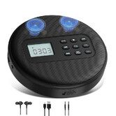 Portable CD Player for car, Rechargeable Walkman CD Player with Stereo Speakers and Anti-Skip Protection Discman CD Player