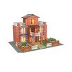 Mini House Building Kit Real Bricks Tiles STEAM DIY Craft Christmas Birthday Gift Educational Construction Toy 432pcs