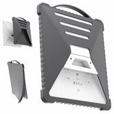 Starlink Mini Silicone Protective Cover, Accessories for Starlink Portable Full Cover Shell, Protection with Shock-Absorbing Corners Gray