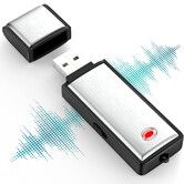 32G Voice Recorder, Digital Audio Recorder with 750 Hours Recording Capacity Noise Reduction USB Recording Device for Lecture, Interview, Meeting Class