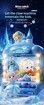 Claw Machine Princess Castle USB Charging Light Music 5 Plush Toys 12 Coins Large Size Kids Children Christmas Birthday Gift COL Blue
