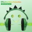 Ear Defenders Children, Kids Ear Defenders for Autism, Toddler, Children Age 3 to 16 Years Old for Concerts, Air Shows, 28dB SNR, Green