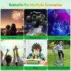 Ear Defenders Children, Kids Ear Defenders for Autism, Toddler, Children Age 3 to 16 Years Old for Concerts, Air Shows, 28dB SNR, Green