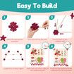 Kids Ice Cream Toy Set Pretend Role Play Kitchen Food Cardboard Building Kit STEM Educational Learning Interactive Preschool Activity Centre Shop 3+