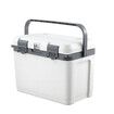 15L Hard Ice Cooler Box Chest Portable Insulated Lunch Coolbox Container Home Travel Caravan Camping Picnic Fishing Hot Cold Food Drinks with Handle