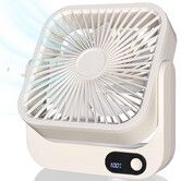 Magnetic Cruise Ship Approved Fan,5000mAh Battery Operated Portable Fan with 5 Speeds,Magnetically Sticks on Cabin Ceilings and Walls