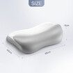 Memory Foam Cervical Pillow Ergonomic Orthopaedic Contour Neck Support Pressure Relief Shoulder Back Side Stomach Sleeper Cooling Cover Luxdream