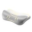 Memory Foam Cervical Pillow Ergonomic Orthopaedic Contour Neck Support Pressure Relief Shoulder Back Side Stomach Sleeper Cooling Cover Luxdream