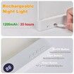 Smart Flat Book Light,Rechargeable LED Eye Protection Clear Full Page Light,LED Reading Book Night Light with 3 Colors & Timer,Page Lights (Pink)