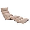 Floor Sofa Bed Couch Chair Single Chaise Lounge Recliner Ground Seat Lounger Sleeping Bedroom Furniture Adjustable Folding Modern Comfortable Pillow