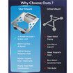 Starlink Mini Flat Magnetic Roof Mount, Ultra Secure 220 lbs Hold, Perfect for Car, RV, Van, Truck and Boat Adventures