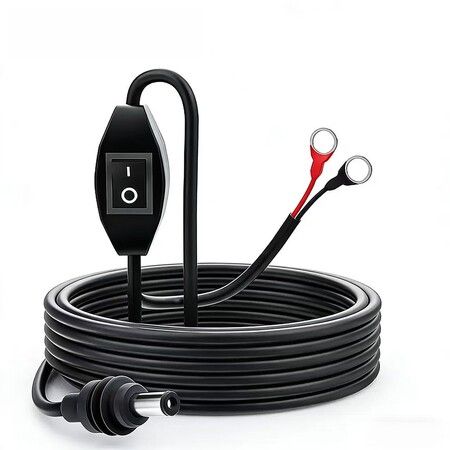 Starlink Mini O-Ring DC Charging Cable, 3 Meters Starlink Mini Power Cable with Switch