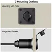 Waterproof Wall Socket for Starlink Mini,DC Female Aluminum Power Connector Port Perfect for RV,Campervan,Caravan