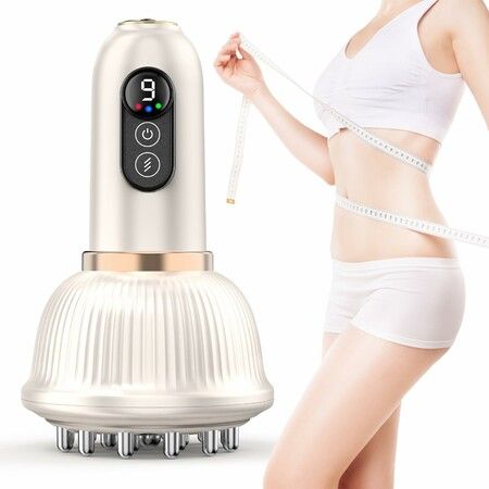 Lymphatic Drainage Massager & Anti-Cellulite Tool Body Sculpting Machine with Microcurrent,Light,Reduces Stretch Marks & Cellulite