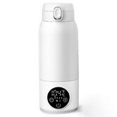 Portable Bottle Warmer for Travel 17oz Bottle Warmer with 2-Min Heating,Precise Temp Control & IPX6 Waterproof,Bottle Warmer On-The-Go for Car,Outdoor