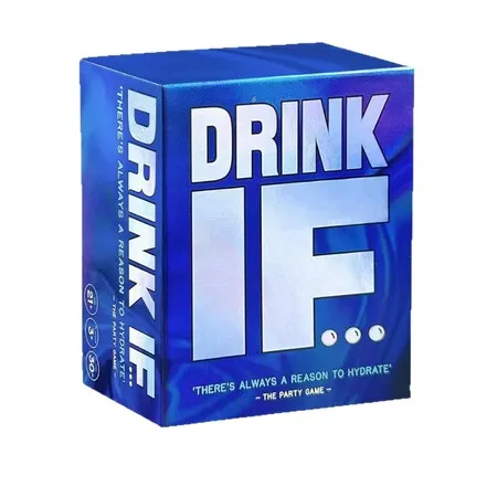 Drinking Game for Parties,Funny Icebreaker & Conversation Starter Card Game for Friends,Great for Game Night and Pregame
