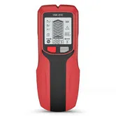 Detector Cables and Pipes,Electronic Metal Detector Wall Water Leaks Professional,5 in 1 Tools Electrician Metal Detectors Stud Finder(Red)