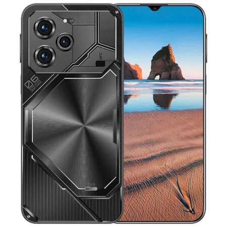 Pova6Pro 4G Smartphone with 5.0 Inch IPS Display,2GB RAM+16GB ROM,4G Dual SIM,Support WiFi Bluetooth GPS Unlocked Mobile Phone Black
