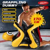 170cm Grappling Dummy MMA BJJ Wrestling Jiu Jitsu Boxing Punching Unfilled Judo Karate Kickboxing Practice Bag Martial Arts Kicking Training Mannequin