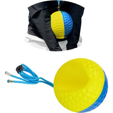 Golf Training Aid Ball for Impact Precision Consistent Swings - Master Body Connection to Fix Slicing,Scooping & Chicken Wing Simple SIze : Large