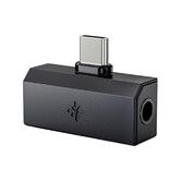 FiiO/Snowsky Tiny Portable DAC & Headphone Amplifier,Hi-Res USB DAC,PEQ Precision Tuning,PCM 384kHz/DSD256 Decoding,Android App/Web Control,Black