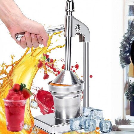 Stainless Steel Manual Juicer Handheld Vegetable Fruit Orange Juice Maker Home Squeezer Extractor Citrus Press Kitchen Tools
