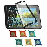 Jigsaw Board 1000 Pcs Puzzle Board, Jigsaw Puzzle Board 56*81cm,Jigsaw Accessories Puzzle Storage for Easy Move and Store Color Black