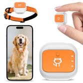 4G Pet GPS Tracker With Real-Time Positioning,Long Standby Geofence Alerts Multi-Band Waterproof Locator For Dogs Outdoor Pets Size L