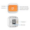 4G Pet GPS Tracker With Real-Time Positioning,Long Standby Geofence Alerts Multi-Band Waterproof Locator For Dogs Outdoor Pets Size L