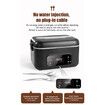 1.3L Cordless Electric Lunch Box,24000mAh Battery Smart Reservation,Portable Food Warmer with Removable Divider for Office & Outdoor Use Beige