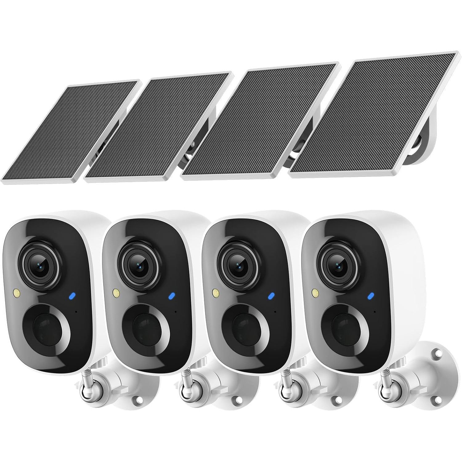 Outdoor Solar WiFi Camera – Wireless Security, Color Night Vision, 2-Way Audio