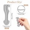 6 Pcs Shopping Trolley Key,Adaptable Versatile Keychain as Bottle Opener,Universal Fit Supermarkets Shopping Cart with Modern Metal Anti-Lost Design