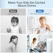 Chore Chart for Kids Dry Erase Chore Board ADHD Tools for Kids to Do List Checklist Task Board Routine Chart Planning Board for Fridge with 10 Sliders