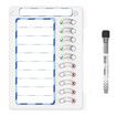 Chore Chart for Kids Dry Erase Chore Board ADHD Tools for Kids to Do List Checklist Task Board Routine Chart Planning Board for Fridge with 10 Sliders