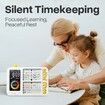 Visual Timer for Kids with 99 Minute Countdown, ADHD Timer with Planning Board, Daily Chore Board-Checklist for Autism, Silence Timer for Students