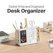 Visual Timer for Kids with 99 Minute Countdown, ADHD Timer with Planning Board, Daily Chore Board-Checklist for Autism, Silence Timer for Students
