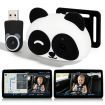 Wireless CarPlay & Android Auto Adapter with Rear Seat Baby Pet Monitor Camera, Display on Original Car Screen, 1080P Night Vision, Split Screen Navigation