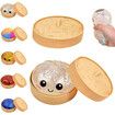 Dumpling Squishies,Glitter Dumpling Mystery Box,Colorful Dumplings Stress Balls Fidget Sensory Toy,Easter Basket Stuffers,Stretchy Desk Toys