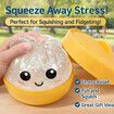 Dumpling Squishies,Glitter Dumpling Mystery Box,Colorful Dumplings Stress Balls Fidget Sensory Toy,Easter Basket Stuffers,Stretchy Desk Toys
