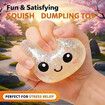 Dumpling Squishies,Glitter Dumpling Mystery Box,Colorful Dumplings Stress Balls Fidget Sensory Toy,Easter Basket Stuffers,Stretchy Desk Toys