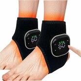 2 Pcs Foot Massager for Neuropathy, Foot Renew and Relax, Portable Cordless Ankle Heating Pads for Home, Travel, Office