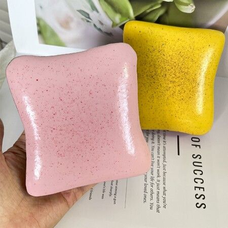 Bread Butter Squishy,Slow Rising Squishy,Stocking Stuffers,Stress Balls,Stress Relief & Fidget Toys for ADHD,Party Favor Gift,2 Pack