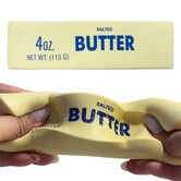 Slow Rebound Cute Butter Squeeze Stress Balls,Squeeze Ball Realistic Butter Stick Soft Squeeze Toys,Upgrade Stress Relief Fidget Toys