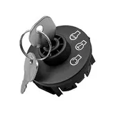 Ignition Starter Switch with 2 Keys Fit for Kohler CH18 CH20 CH23 CH620 CH640 CH670 Engines, Ignition Key Switch Kit Replace 25 099 30-S 2509930-S