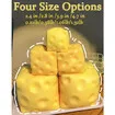 Jumbo Cheese Squishy Big Giant Large Cube Block Slow Rising Squeeze Toy squeezable Stress Relief Rebounding Sensory Fidget Yellow Soft Rebound (10cm)